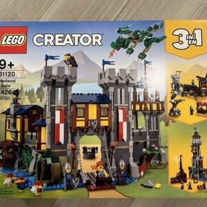 LEGO CREATOR 3in1 "Medieval Castle" 31120 UNOPENED.A RETIRED LEGO SET.